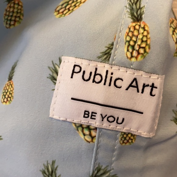 MEN’s Public Art 7” Swim Short in size Small - Picture 3 of 8